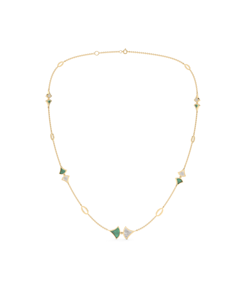18k Gold Luciana Fern Necklace