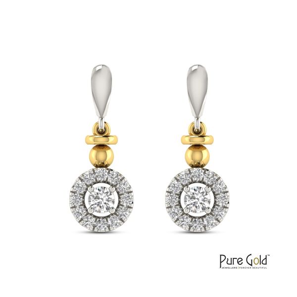 Earrings with gems and diamonds from the Dubai collection 0030 ct   JewelryAndGemseu