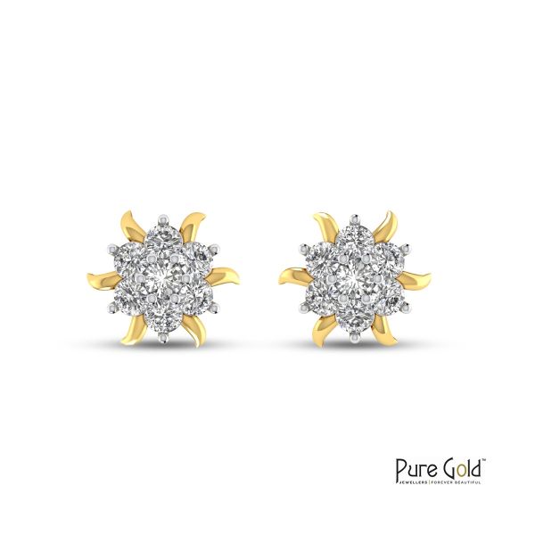 Details more than 205 second stud earrings malabar gold super hot