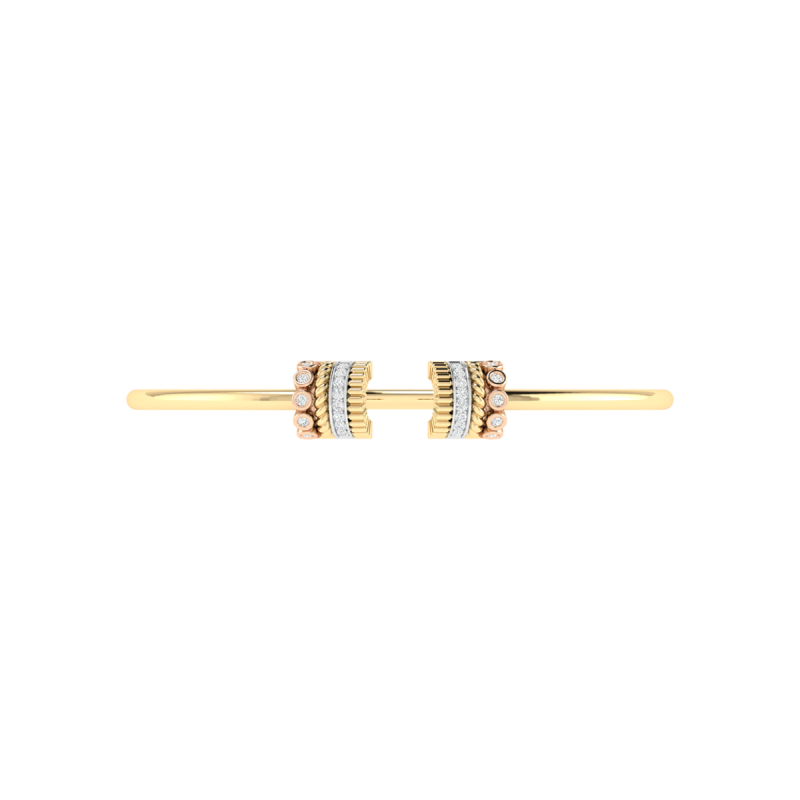 18K Gold Legacy Bracelet with Diamonds
