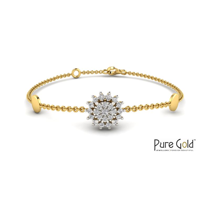 Sunburst Diamond Bracelet - PGBRG26531