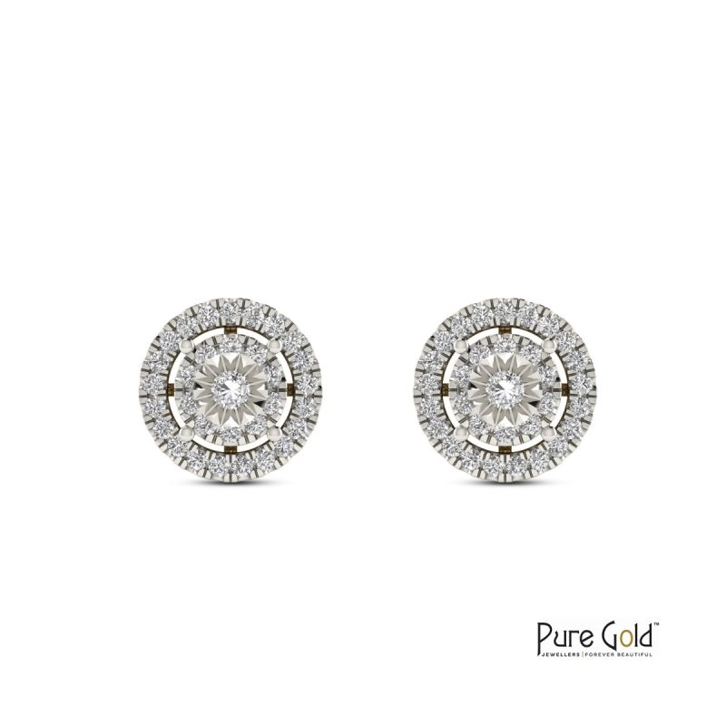 18K Gold Classic Diamond Studs (0.20 CTS)