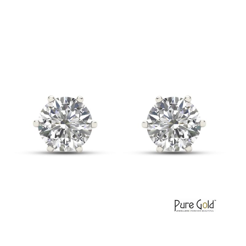 Handmade Sparkle Earring (1.4 CTS, 18 Karat) - PGER0G28284