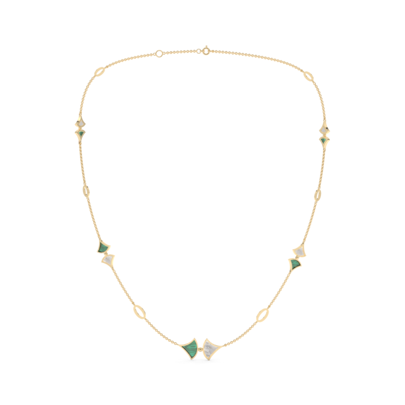 18k Gold Luciana Fern Necklace