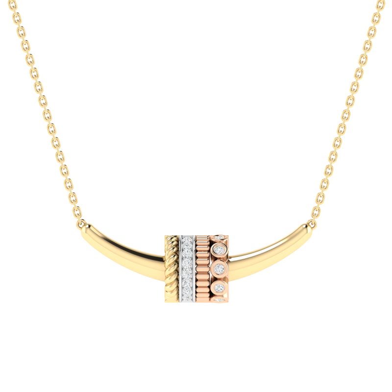 18K Gold Legacy Necklace with Diamonds