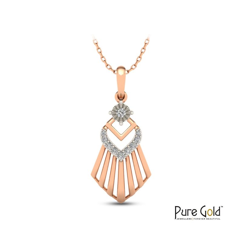 Pure Sparkle Éclat Pendant (18k and 0.11CTS)