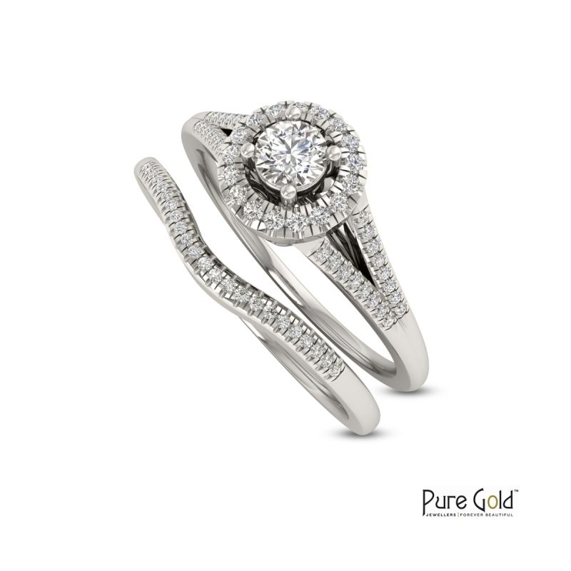 Bridal Sparkle Diamond Ring - PGRNG25414
