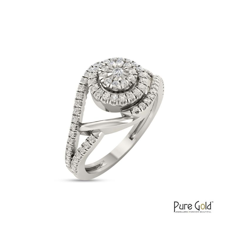 18K Gold Elysian Ring with 0.30 CTS