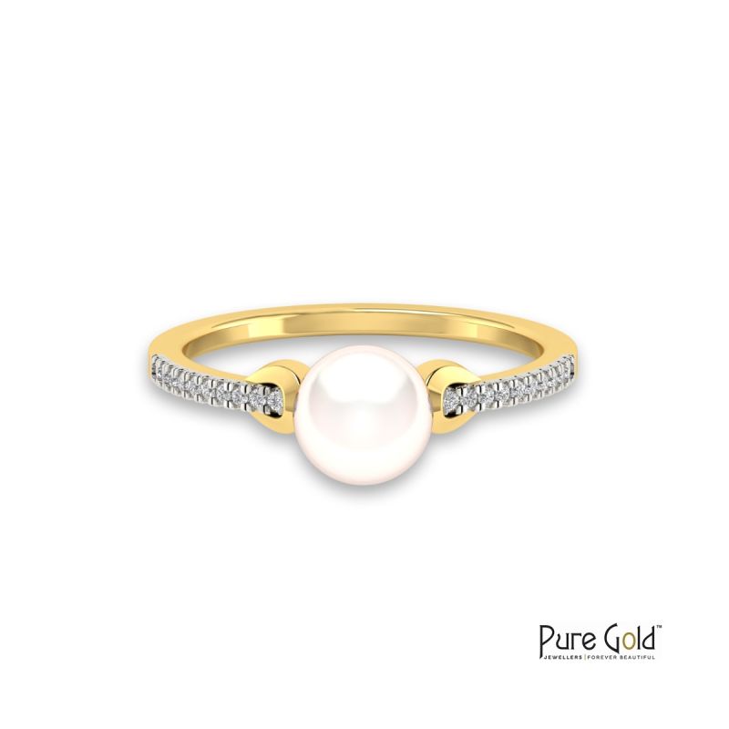 Oystra Pearl Radiance (0.5CTS and 18K gold)