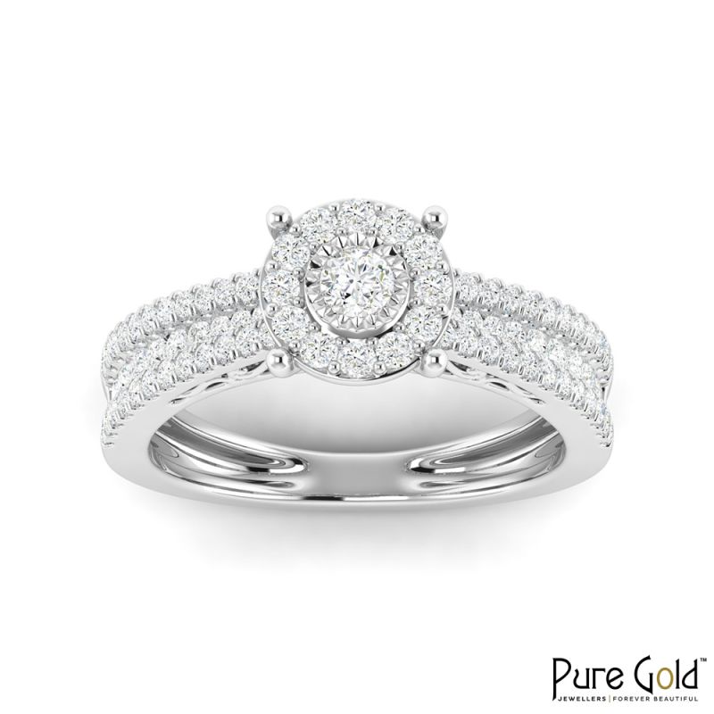 18K Gold Grand Regent Ring with Diamonds