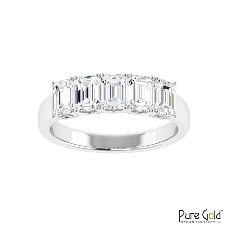 Handmade Fantasy Ensemble Ring (18k and 2.55CTS)