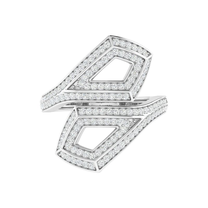 18K Gold Majestic Serpent Ring With Diamonds