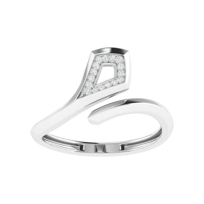18K Gold Supreme Serpent Ring With Diamonds