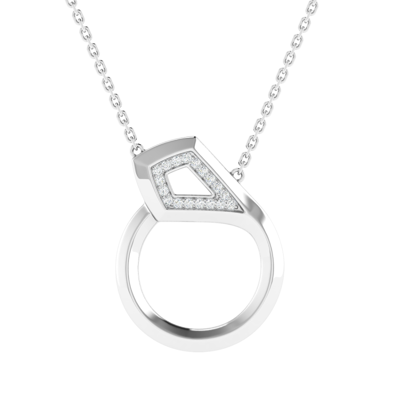 18K Gold Supreme Serpent Necklace With Diamonds