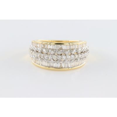 Half Eternity - Collections | Gold & Diamond Jewellery Dubai UAE | Pure ...