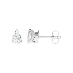 18K Gold Eternal Glow Earrings with Lab-Grown Diamonds