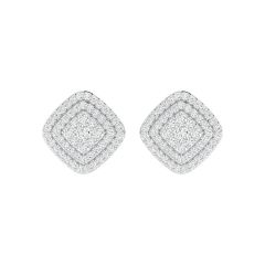 18K Gold Celeste Earrings with Diamonds