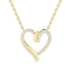 18k Gold Foreverlight Necklace with Diamonds