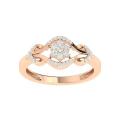 18K Gold Eterna Ring with Diamonds
