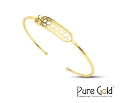 18 Karat Gold luciana Melissa Honeycomb Bracelet - PGBGG34627