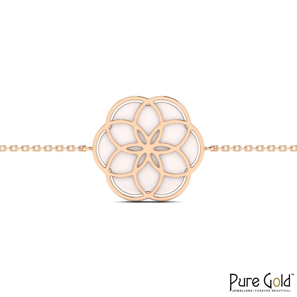 18K Gold Luciana Enchanted Petal Bracelet