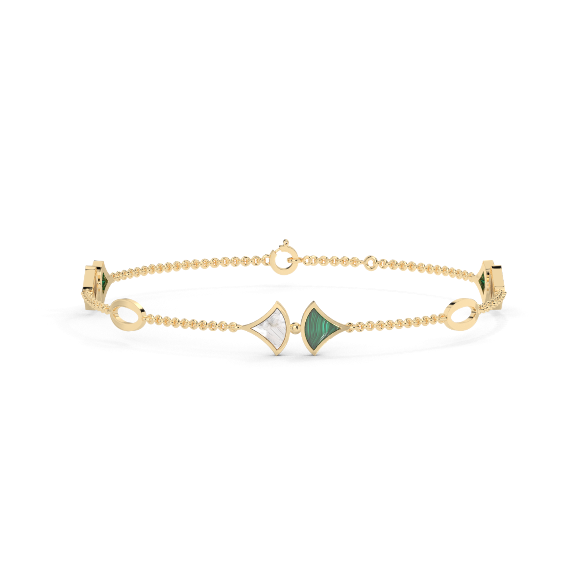18k Gold Luciana Fern Bracelet
