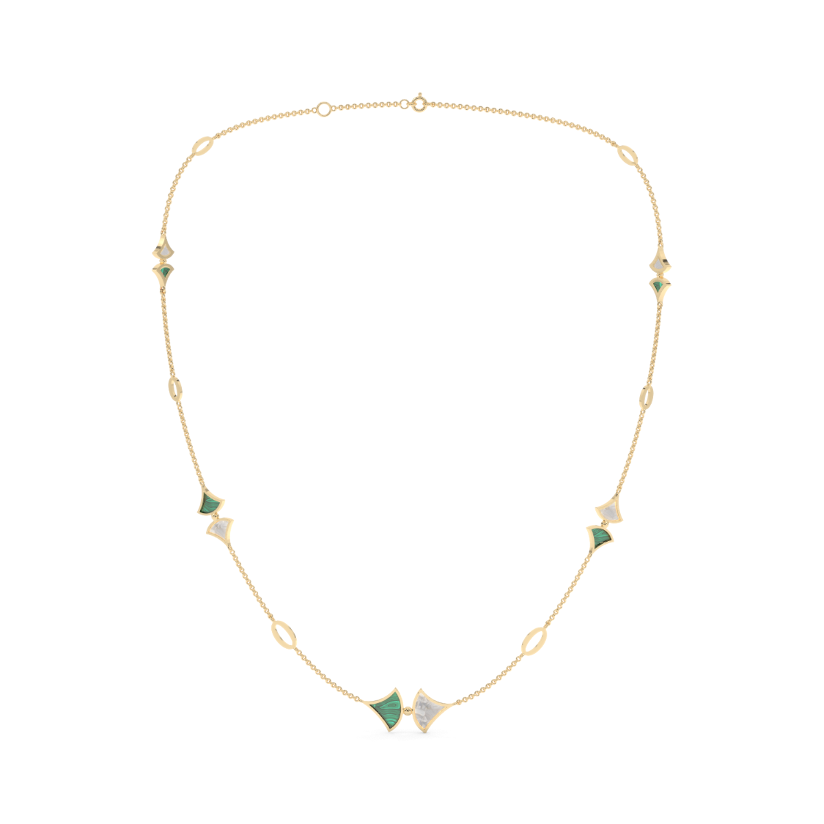 18k Gold Luciana Fern Necklace