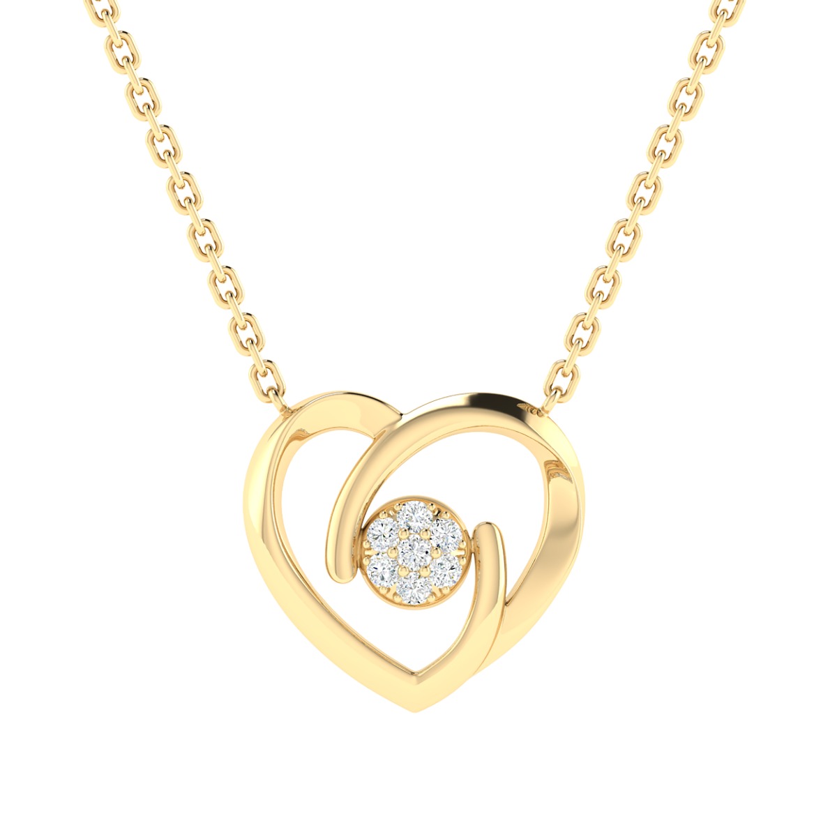 18k Gold Foreverbound Necklace with Diamonds