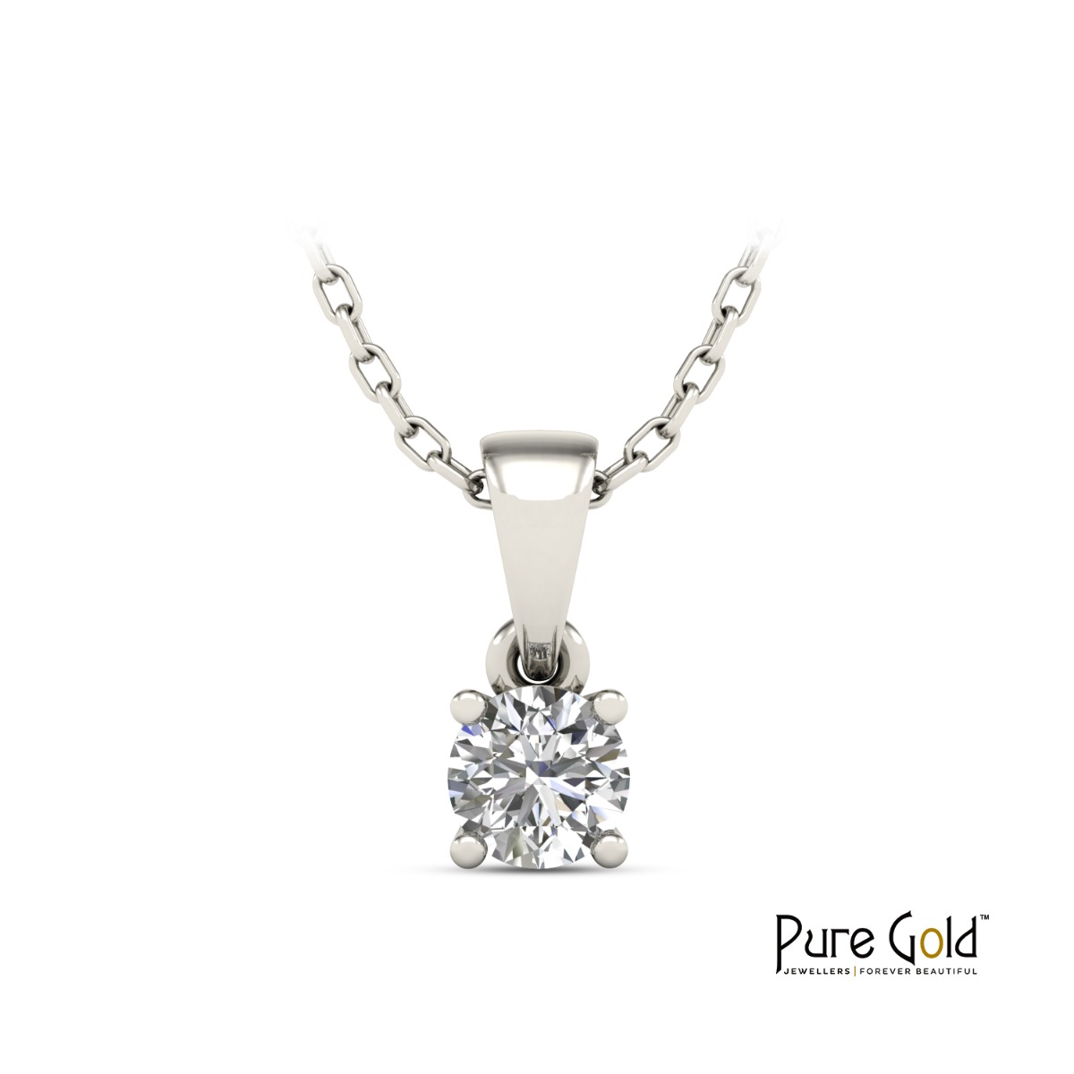Handmade Harmony Pendant (18k and 0.25Cts)
