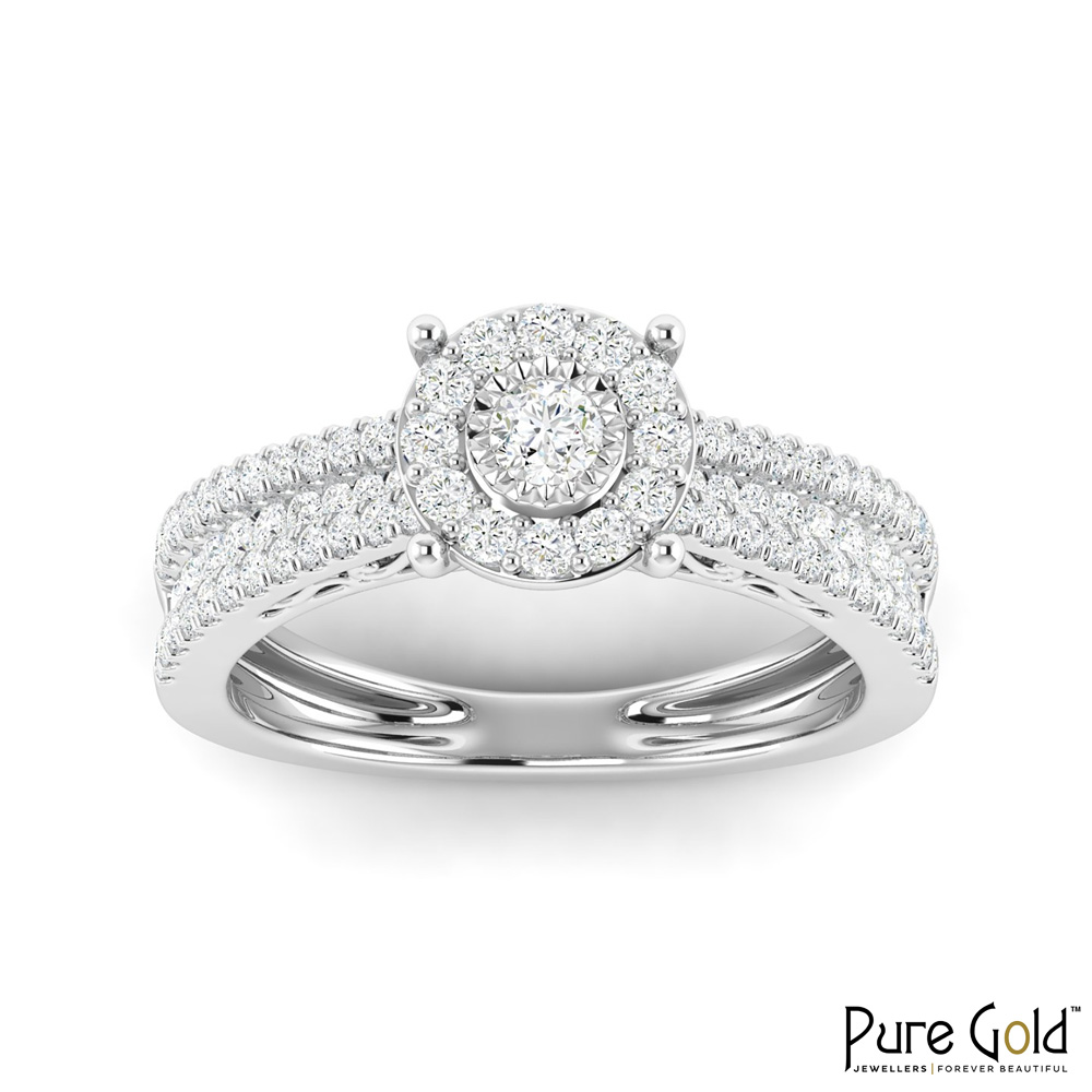 18K Gold Grand Regent Ring with Diamonds