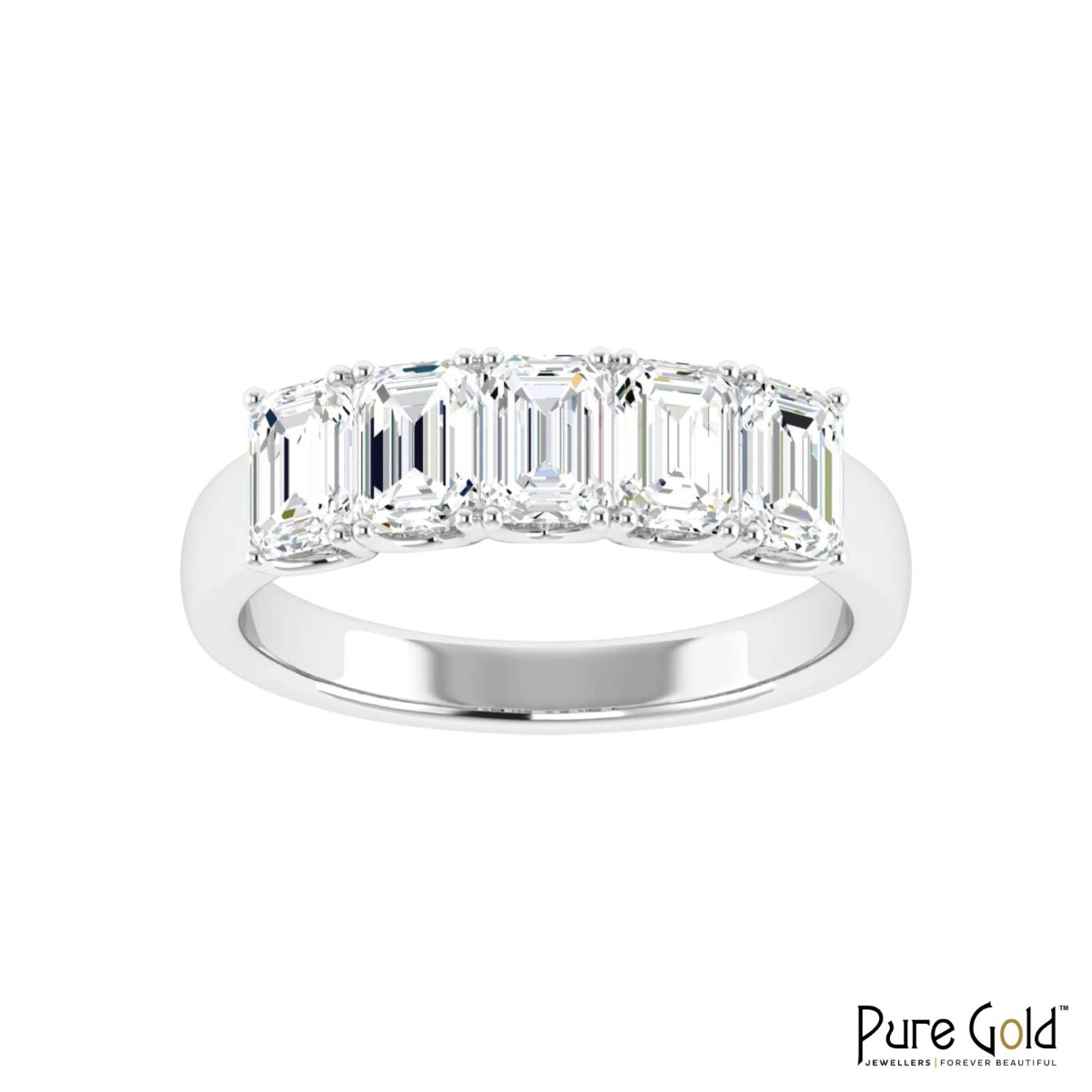 Handmade Fantasy Ensemble Ring (18k and 2.55CTS)