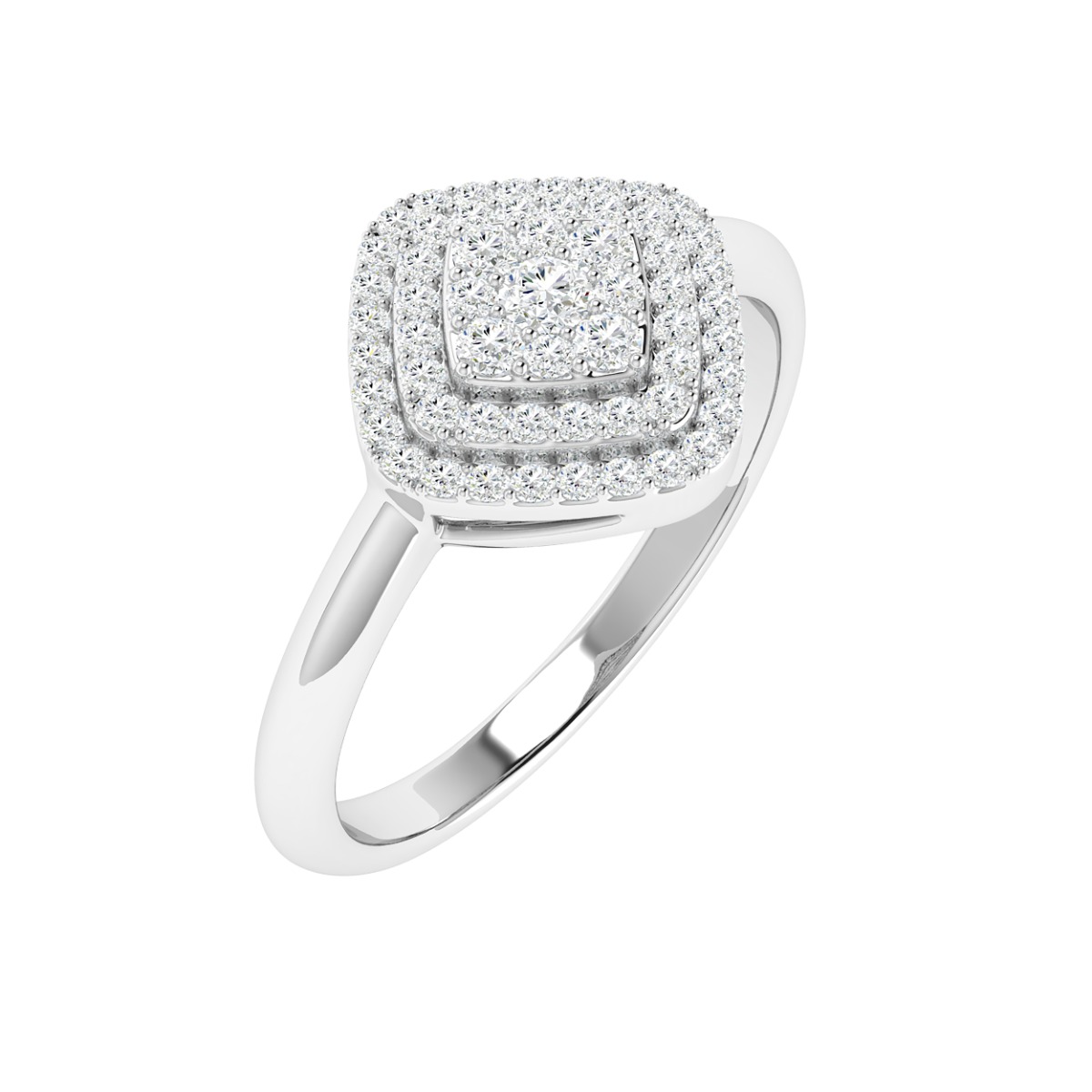 18K Gold Celeste Ring with Diamonds