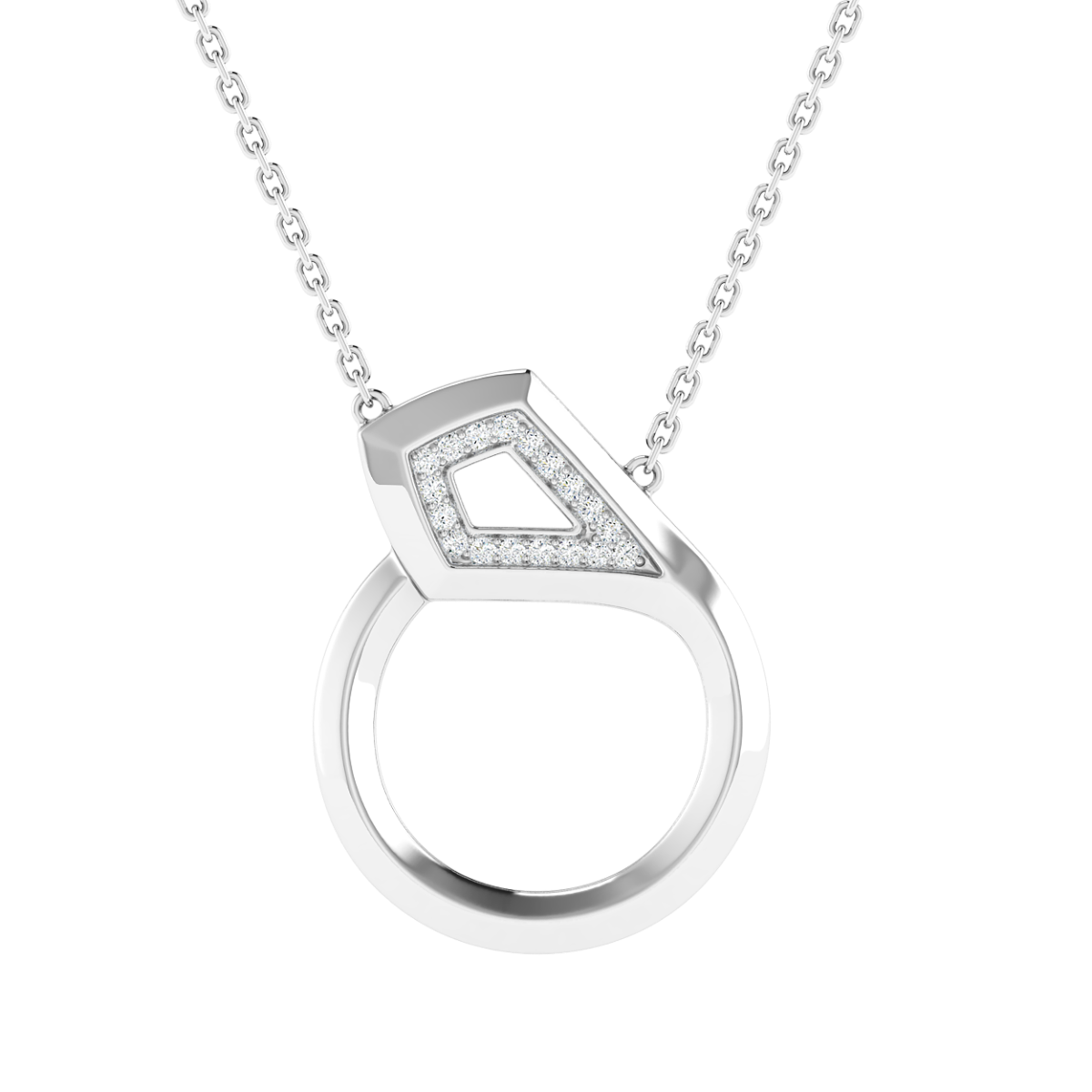 18K Gold Supreme Serpent Necklace With Diamonds
